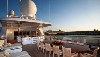 Superyacht APOISE -  Al Fresco Dining 2